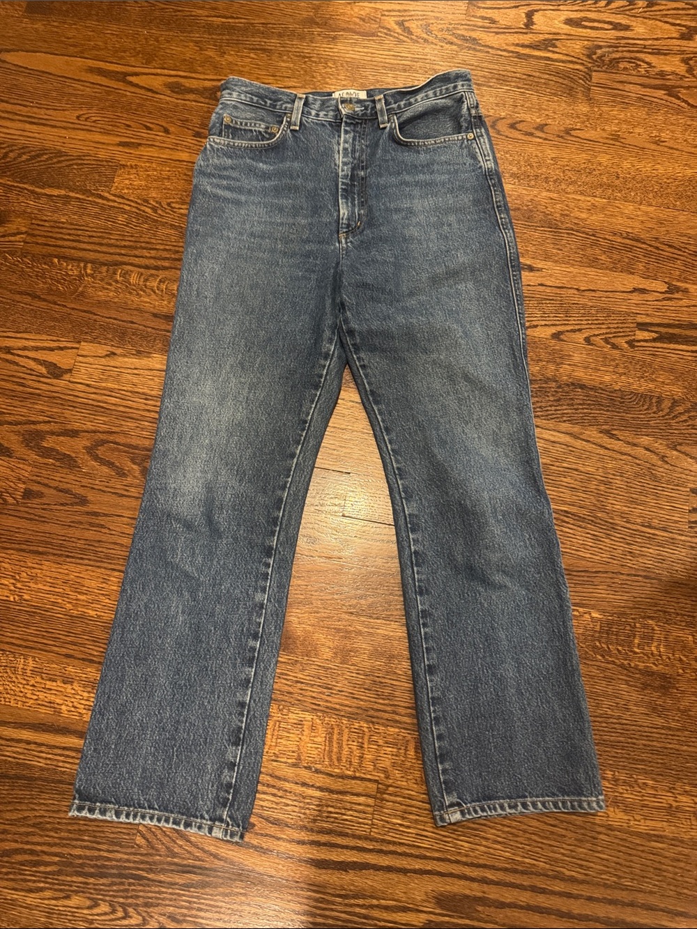 Agolde 90’s Pinch Waist Jean in Size 28 100% Cotton in a Medium Wash